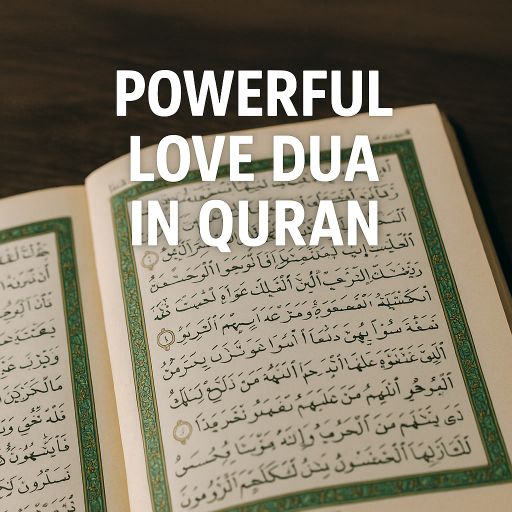 Powerful Love Dua In Quran